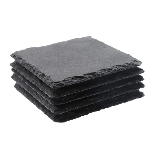 5 Slate Coasters for Laser Engraving