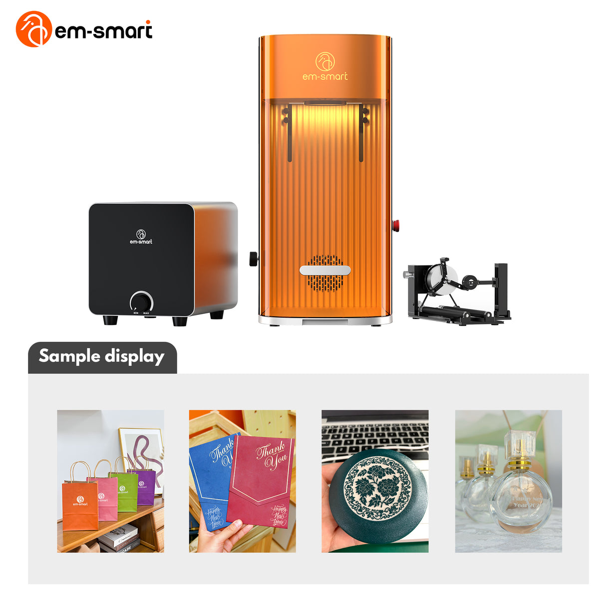 EM-Smart Dual 2 & SE Desktop Laser Engraver
