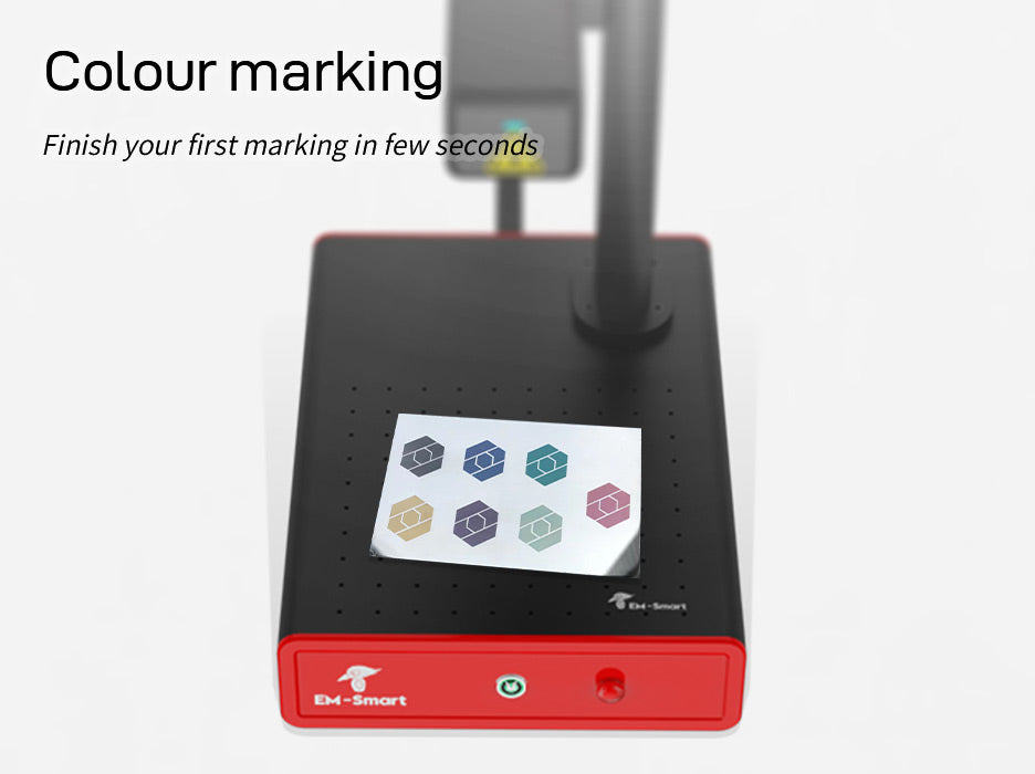 EM-Smart Mopa 20/30/60R - JPT Fiber Laser Engraver