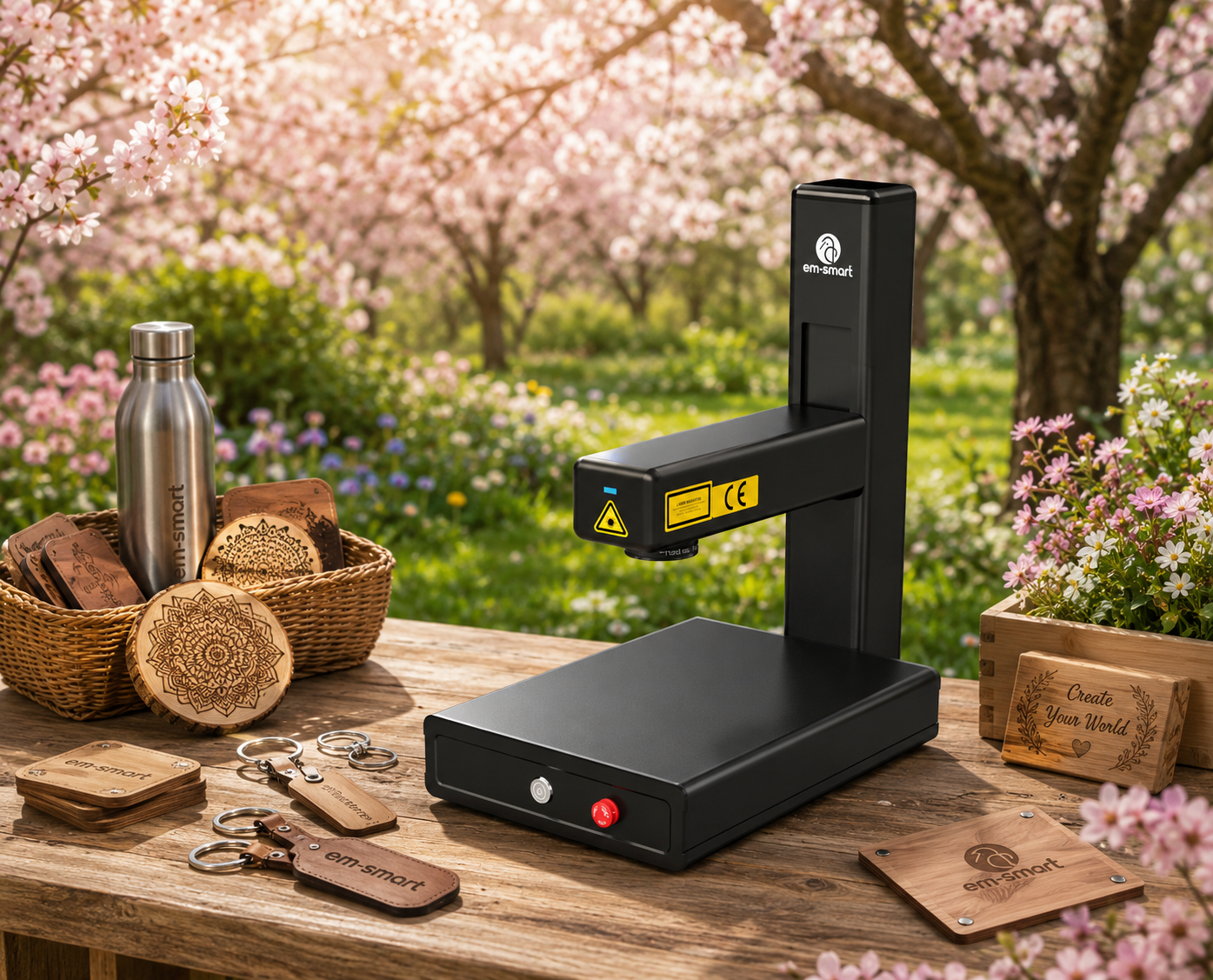 Spring Side Hustle: Earn Cash with a Portable Laser Engraver