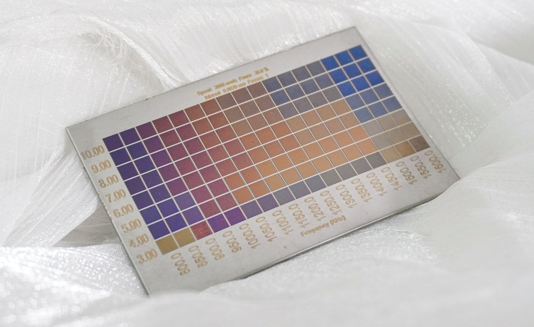 3D Laser Marking Machine Parameter Testing Guide for Different Materials
