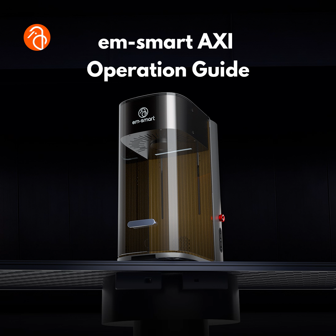 em-smart AXI 3D Laser Marking Machine Beginner’s Operation Guide
