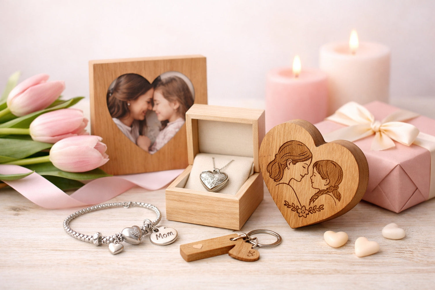 Laser Engraved Mother’s Day Gifts