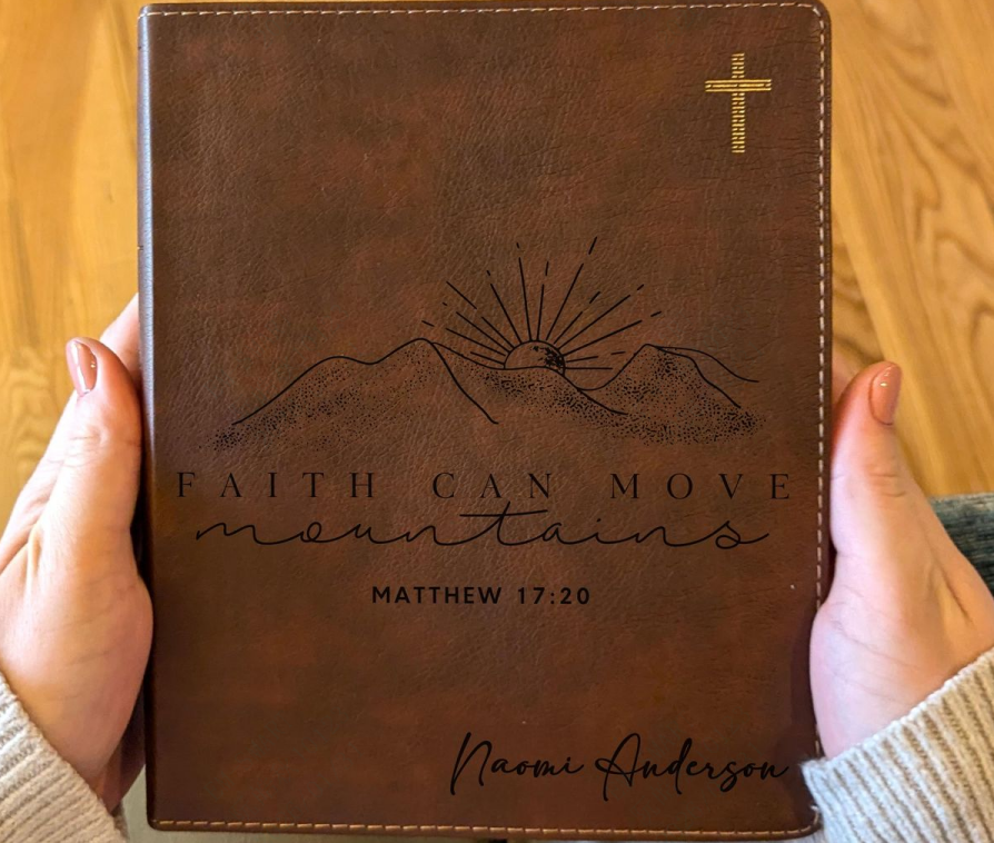 Custom Bible Covers: Bringing Faith to Life with Laser Engraving