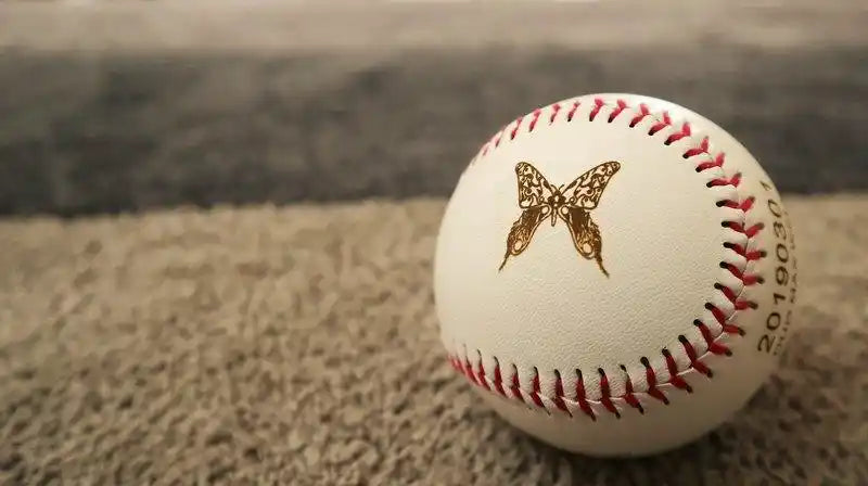 Laser Engraving Baseball