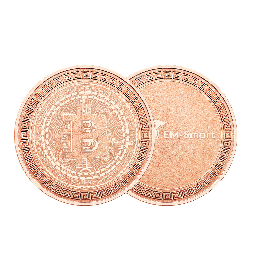 20Pcs Brass Metal Blank Coin for Laser Engraving