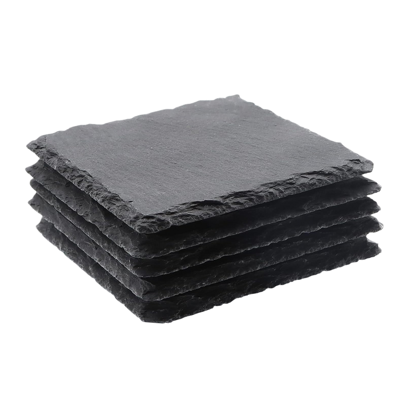 5 Slate Coasters for Laser Engraving
