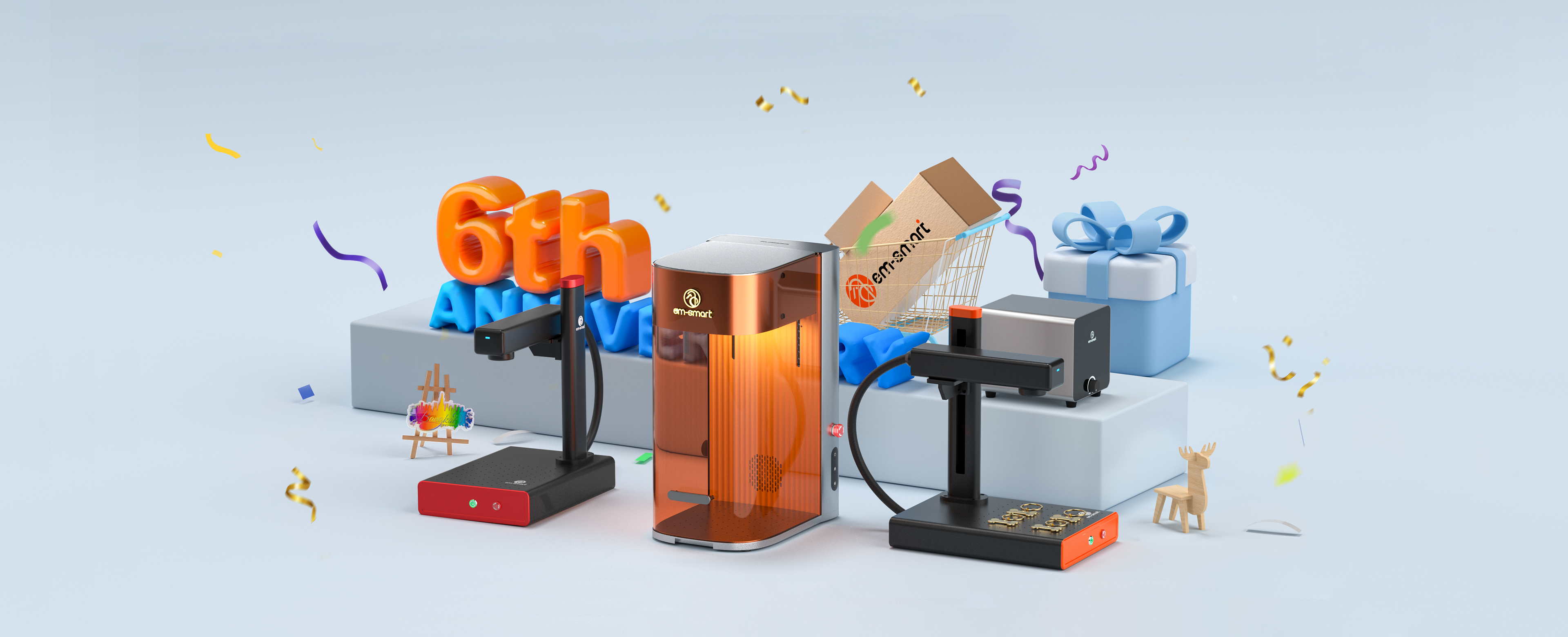 Celebrate the 6th anniversary with EM-Smart