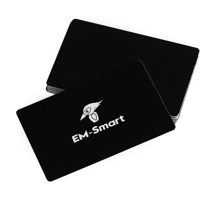 100Pcs Blank Metal Business Name Card