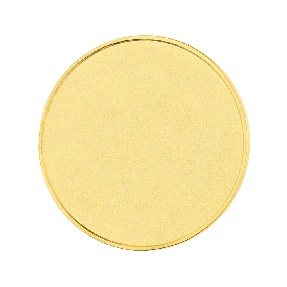 20/50Pcs Brass Metal Blank Coin
