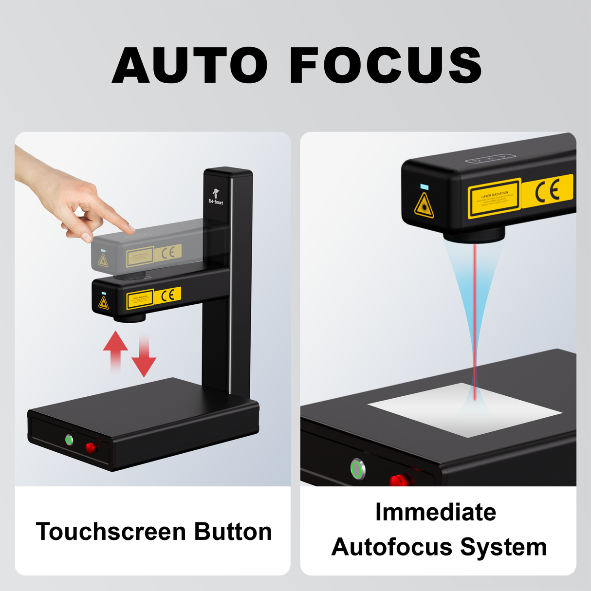 EM-Smart Pro - 20W/25W Laser Engraver Machine with Auto-Focus Function