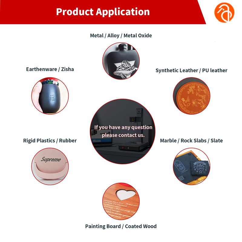 EM-Smart Super - 30W/50W - MAX Fiber Laser Engraver with/without Rotary