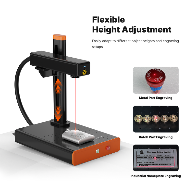 em-smart Basic 20W/30W Fiber Laser Engraver