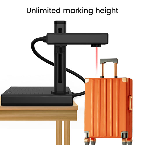 EM-Smart Basic 1/1R  20W Fiber Laser Engraver with/without Rotary