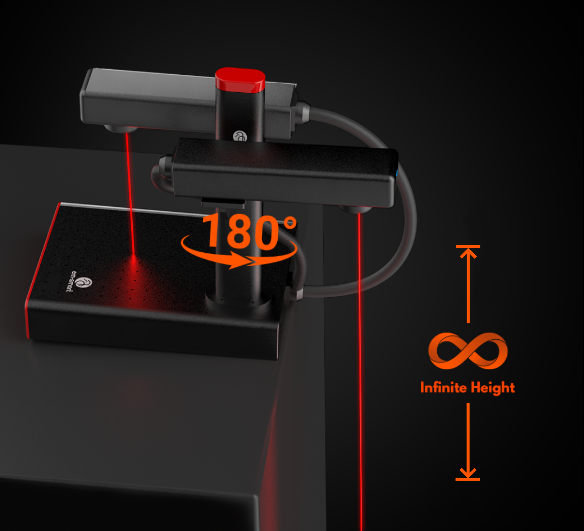 EM-Smart Mopa 20/60 - JPT Fiber Laser Engraver