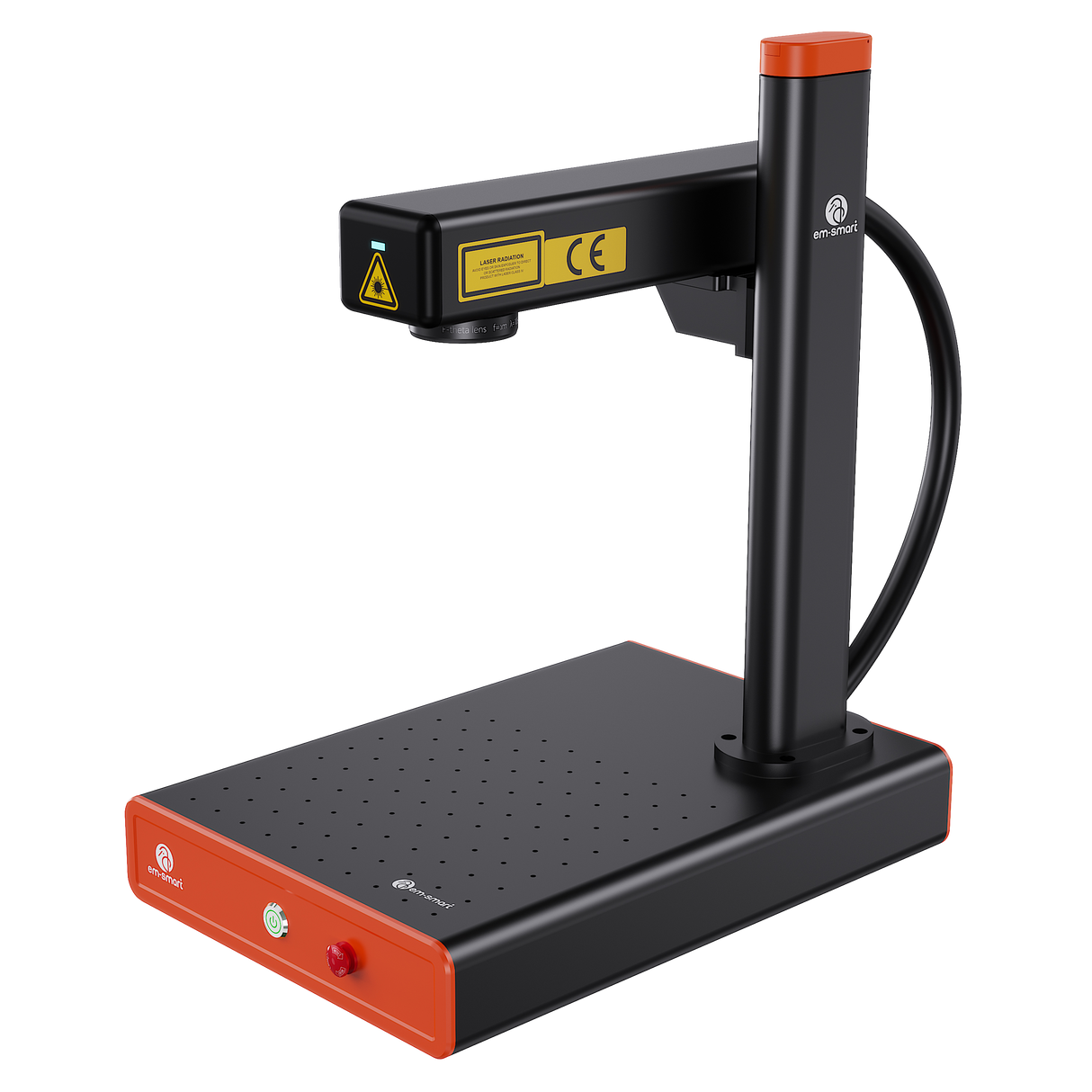 EM-Smart Basic 1/1R  20W Fiber Laser Engravers with/without Rotary
