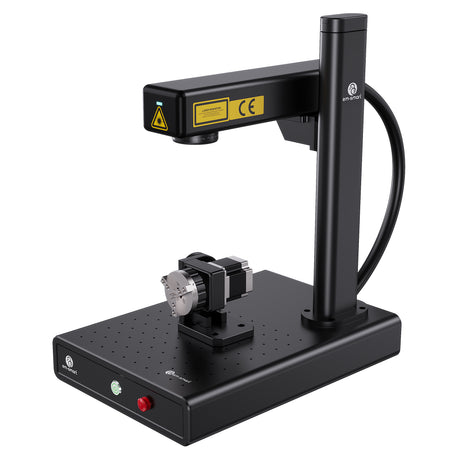 EM-Smart Basic 1/1R  20W Fiber Laser Engravers with/without Rotary