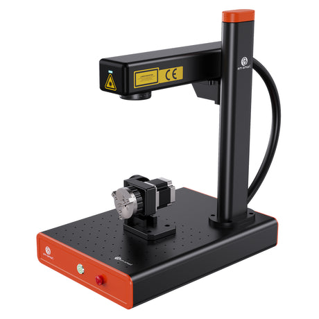 EM-Smart Basic 1/1R  20W Fiber Laser Engravers with/without Rotary
