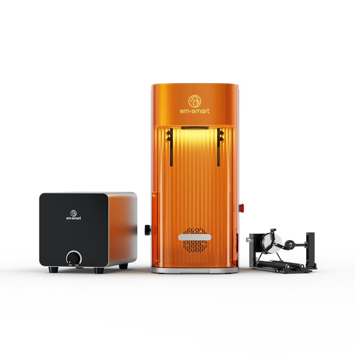 em-smart Dual SE 20W Fiber + 20W Diode Desktop Laser Engraver