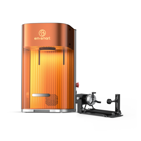 EM-Smart Dual SE 20W Fiber + 20W Diode Desktop Laser Engraver