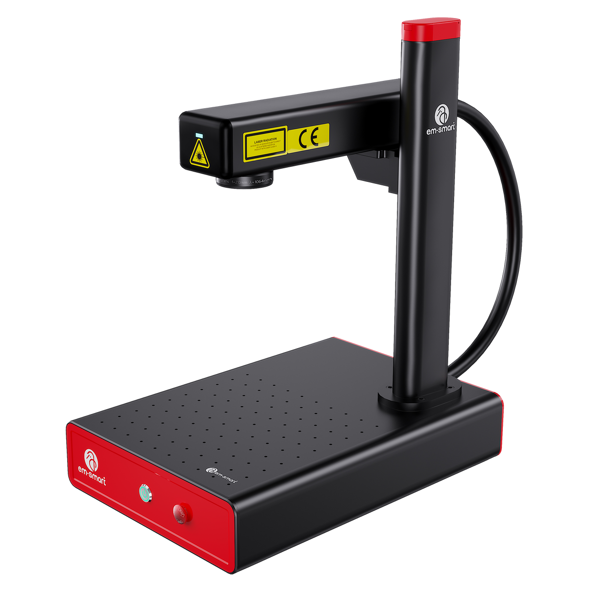 EM-Smart Super - 30W/50W - MAX Fiber Laser Engraver with/without Rotary