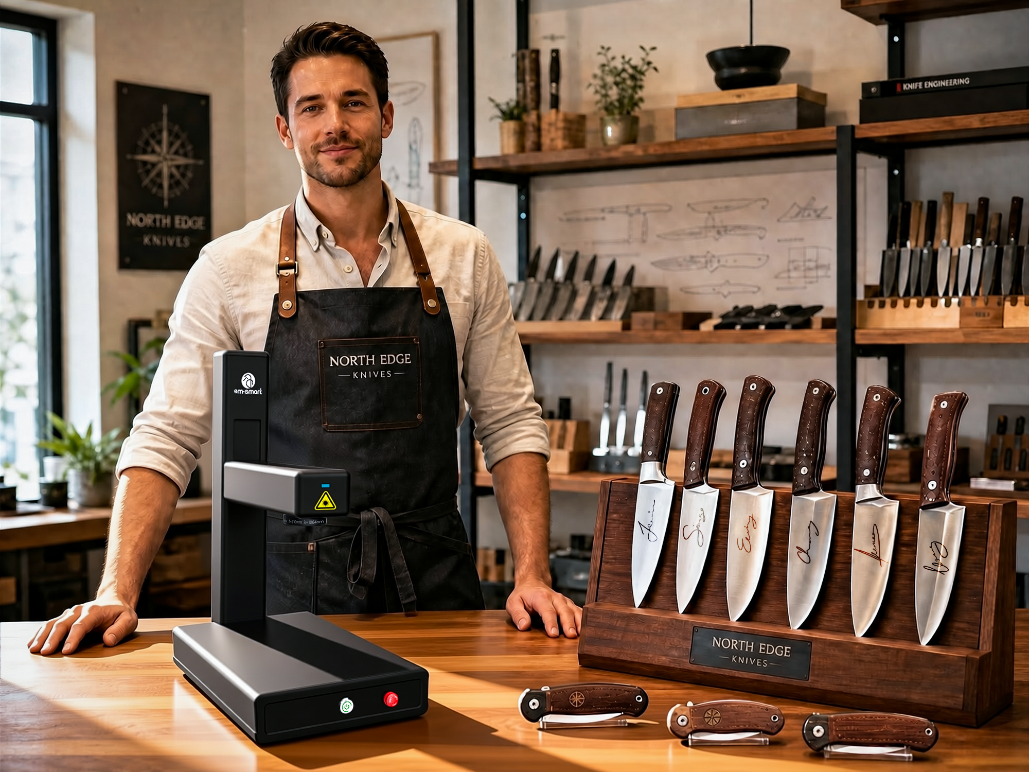Knife Marking & Personalization