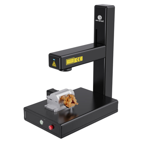 EM-Smart One(20W) - Best Fiber Laser Engraver Machine for Metal With/Without Rotary