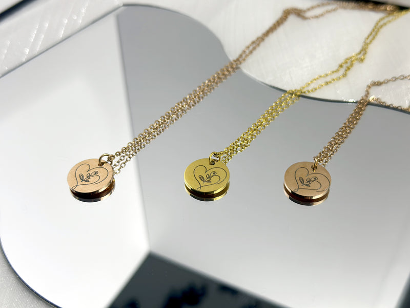 Producing personalized necklace jewelry with fiber laser engraver