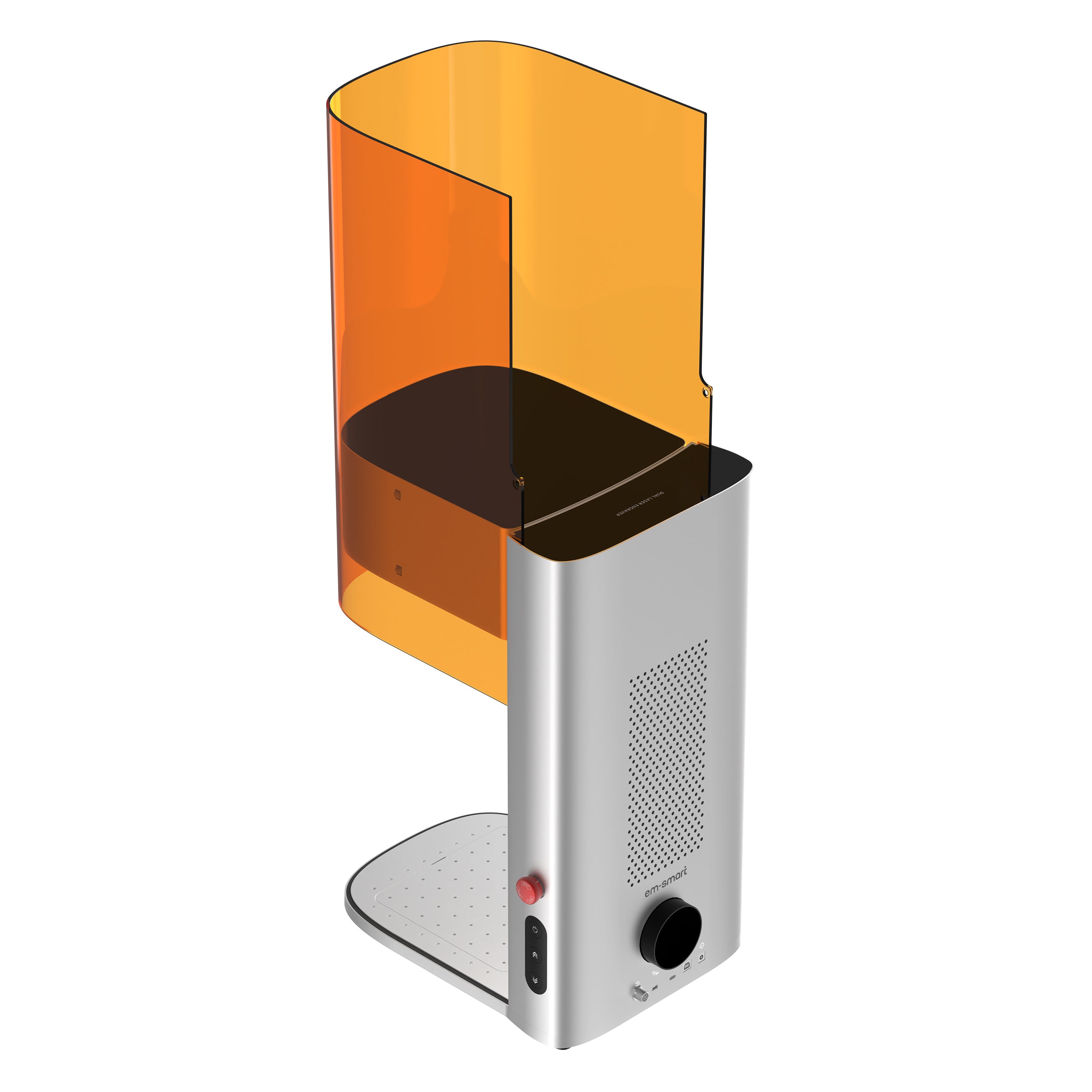 EM-Smart Dual Desktop Laser Engraver with 20W Fiber & Diode